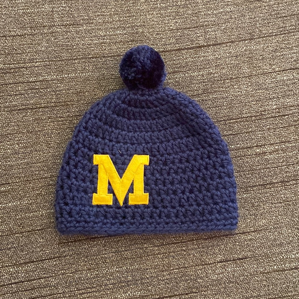 Baby Michigan Knitted Hat